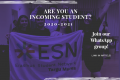 Poster for WhatsApp group incoming students 2020-2021